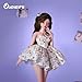 Oueneifs Lenabjd 1/4 Bjd Dolls Sweet Girl Style Floral Dress Ball Jointed Dolls Gifts Toy for 15+ Year Old