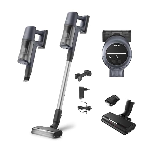 AEG 6000 Akku-Staubsauger, 103.000 U/Min, 175.000 dPa, Digitalmotor, Testsieger ETM Testmagazin, Kabellos, bis zu 99% Staubaufnahme, bis zu 40Min Laufzeit, Entnehmbarer 21,6V Akku, Leicht, AP61CB21DB