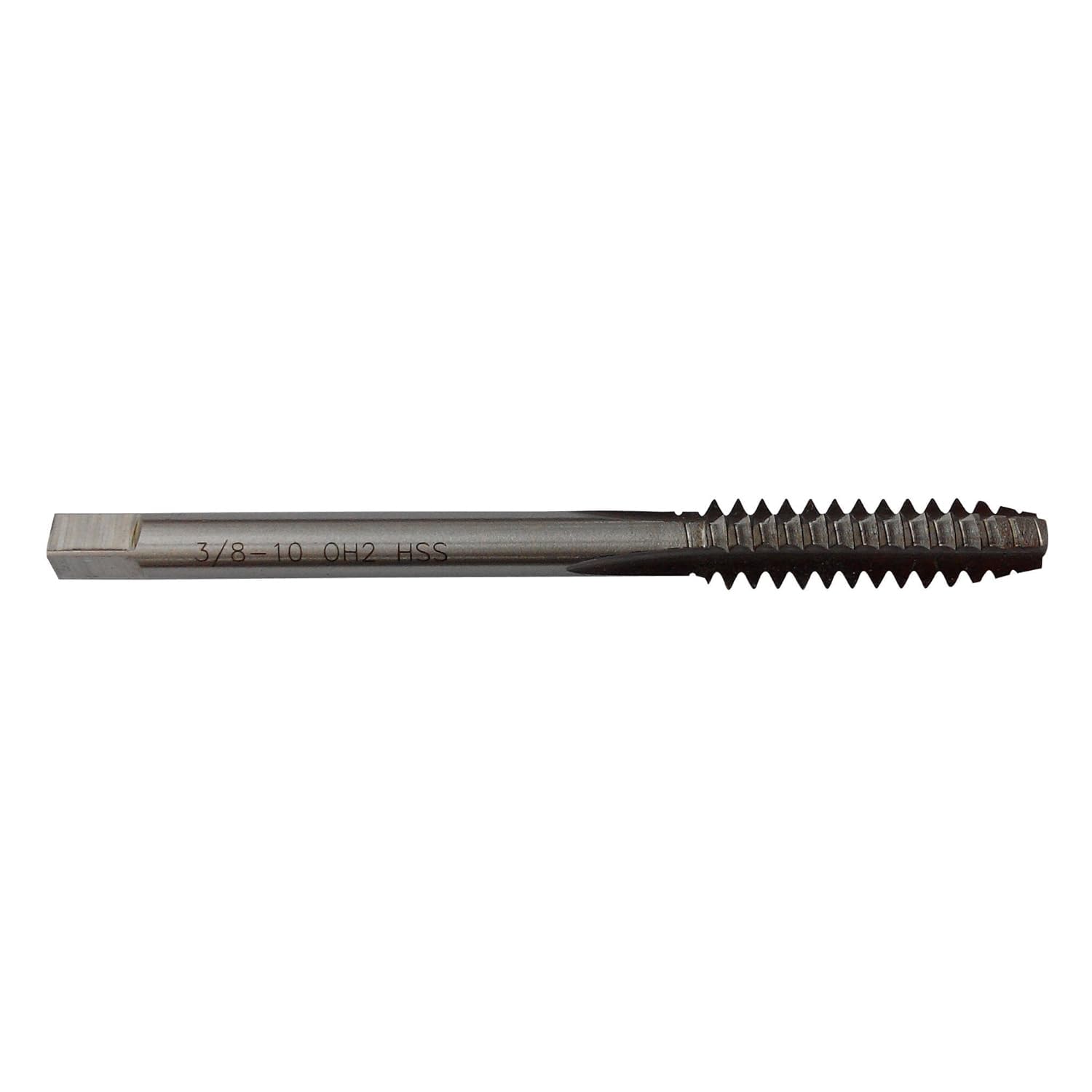 HSS 3/8-10 Tap Right Hand Pool Cue Building Tool Supplies Wood Lathe Accessories Shaft Thread Screw Joint Pin Installation - 4"(102mm) Long 3/8-10 Tap