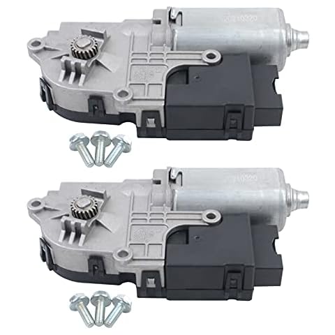 AKWH 2 Pcs Sunroof Moon Roof Motor Replacement for Ford Explorer 2011-2017 Sport Utility Left and Right #BB5Z15790A BB5Z15790D Cover