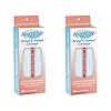 Dental Floss for Bridges and Dental Implants for Optimal Oral Hygiene - Floss Threaders for Bridges and Implants with Extra-Thick Proxy Brush - Bridge and Implant Cleaners (2 Packs) by ProxySoft