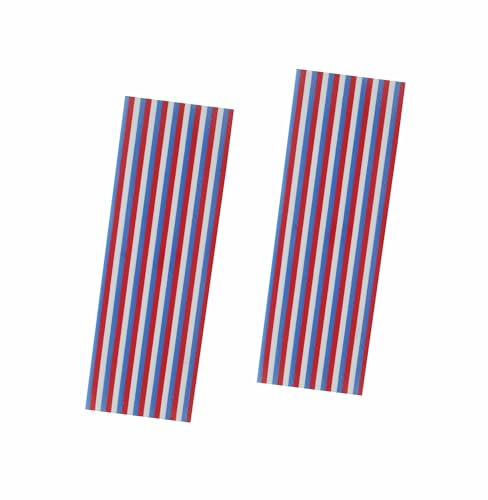 HAISDA G10 Scales knife Handle Grips Material (Blue-Red-White)