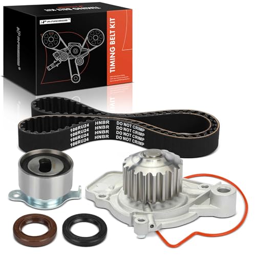 A-Premium Engine Timing Belt Kit with Water Pump Compatible with