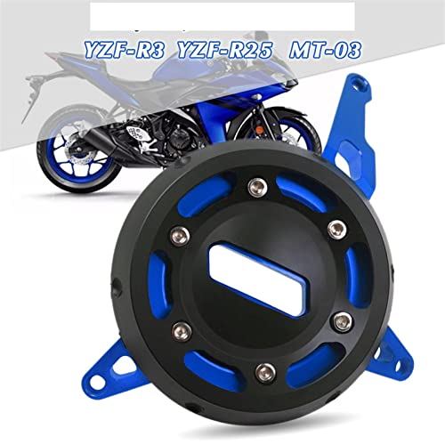 Housse protection stator moto Yamaha YZF-R3 MT-03 cache carter moteur Rosso - 4