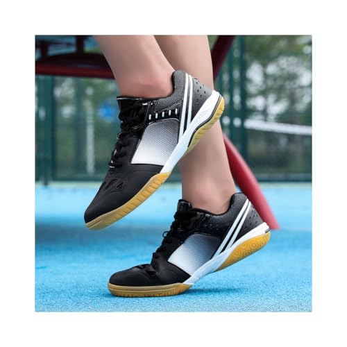 JKXK バドミントンシューズ メンズ 25.5cm ブラック