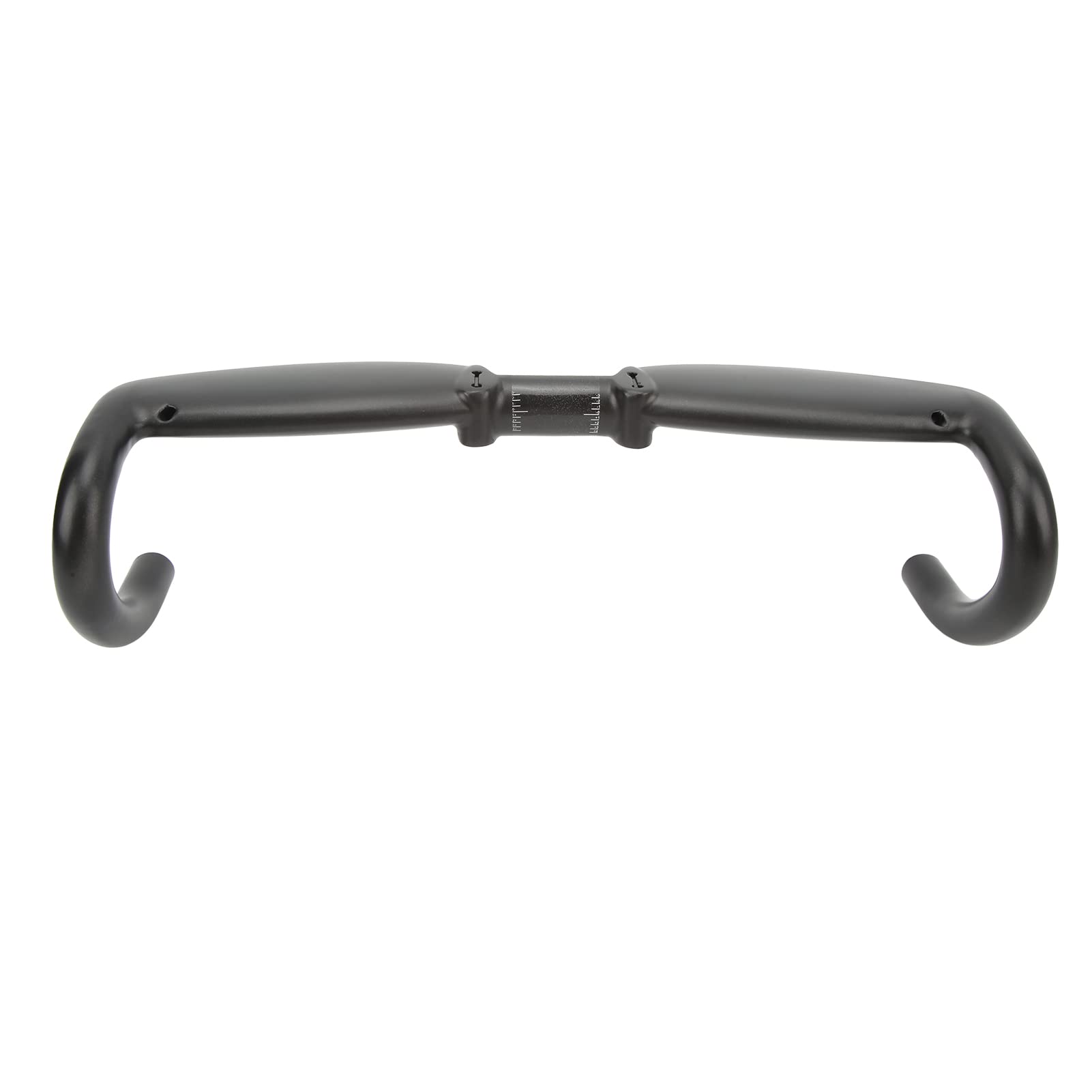 Kierownica z włókna węglowego Ø 31,8 mm, długość 440 mm, ergonomiczna, wygodna, antypoślizgowa, do rowerów szosowych i górskich
