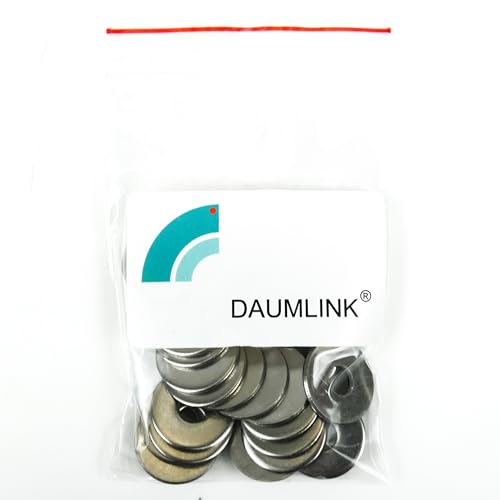 Unterlegscheiben DIN 440R Edelstahl A2 – 25 Stück – Runde Holzbau-Unterlegscheiben – Verschiedene Größen (M6)