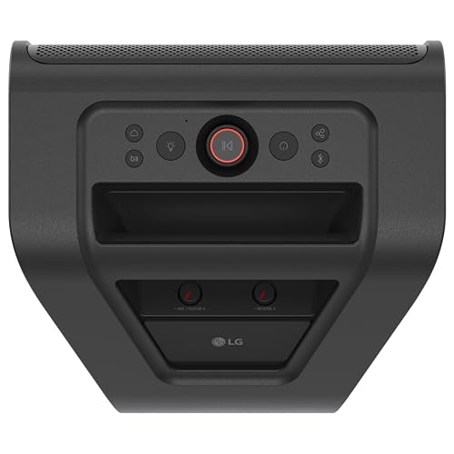 LG xboom Stage 301 by will.i.am, Portable Party Speaker, 6.5” woofer and Dual 2.5” midrange Drivers, up to 12 Hours, Wedge Design + Tripod Port, IPX4 Water Resistant. Perfect for Tailgates by LG - Image 8