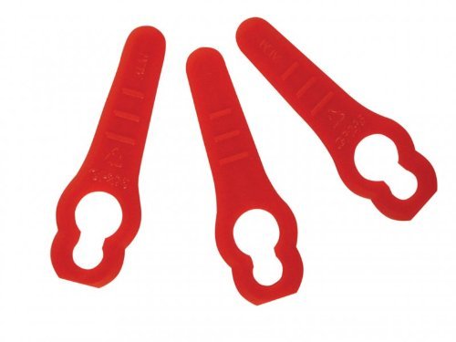 50 x ALM MOWER PLASTIC BLADES GP295 suitable for Powerbase Qualcast and Challende lawnmowers see description for specific models