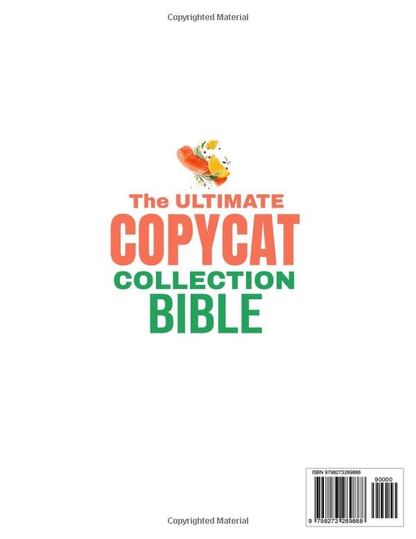 THE ULTIMATE COPYCAT COLLECTION BIBLE: 100 Exclusive Recipes from Restaurant Favorites, Recreated at Home with Authentic Flavor, Step-by-Step Guidance, and Easy-to-Find Ingredients - Image 2