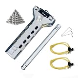 FCYTMFLOR Professional Adult Repeating Slingshot, Aviation Aluminum Alloy Auto-Load Catapult, High Precision Sling Shot for Target Practice, Hunting, Outdoor Recreation & Emergency Survival Gear