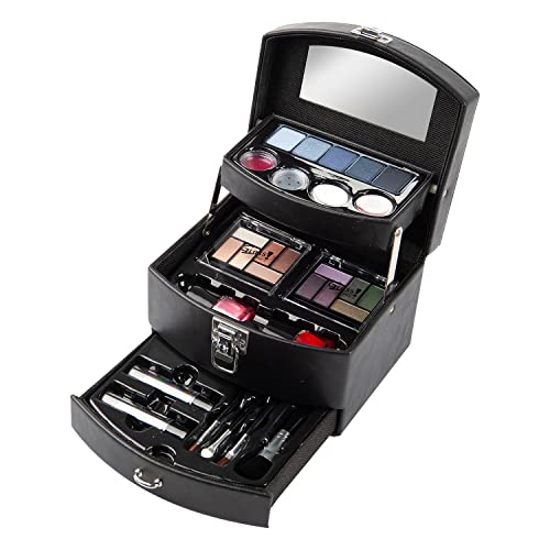 Mallette maquillage GLOSS complète avec kit beauté élégant pour look professionnel
