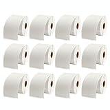 MFLABEL 12 Rolls Dymo 1744907 Shipping Labels Compatible LabelWriter 4XL of 220 Postage Labels (BPA Free)