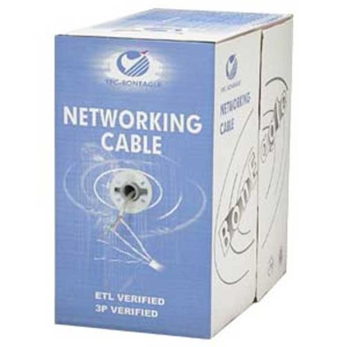Cable SF Cable CAT5E STP 1000 ft Gris miniatura 1