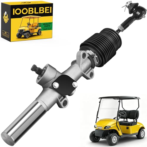 IOOBLBEI EZGO TXT Steering Rack Golf Cart Steering Gear Box Assembly for EZGO TXT/MPT Electric & Gas 2001-UP TXT Steering Box Replace OEM# 70964G01 70964G02