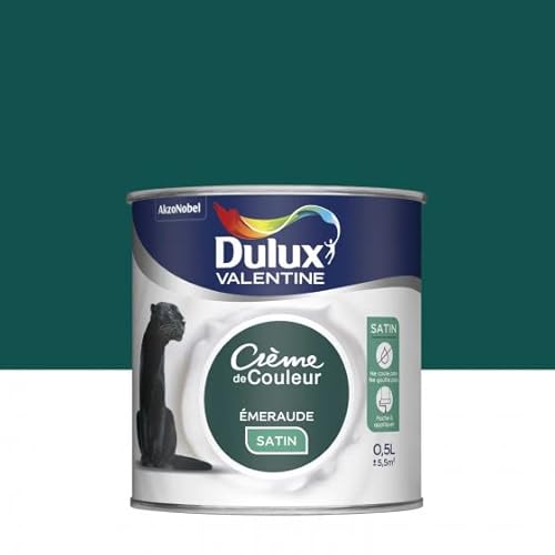 Dulux Valentine Peinture Crème De Couleur Emeraude