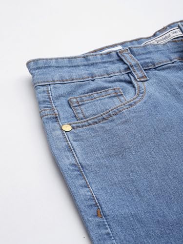 Image of GUTI Womens High Rise Crop Length Jeans()