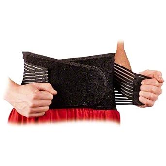 McDavid Back Support (Black, X-Large)