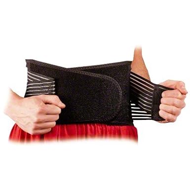 McDavid Back Support (Black, X-Large)