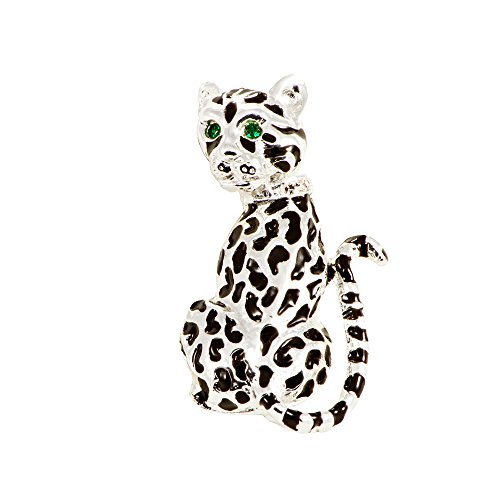 ba bijou-art Brosche Leopard versilbert ba bijou-art Brosche Leopard versilbert