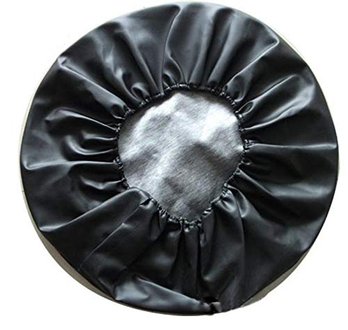 2 unids para automóvil SUV Cubierta DE Cubierta DE NEVÉS DE Cuadrados Rueda de neumático Bolsa de Recambio Tapa Tote Auto Black Sartel