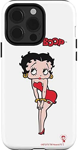 Skinit Impact Phone Case Compatible with iPhone 13 Pro - Officially Licensed Betty Boop Pink Background Design