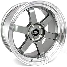 Time Attack 17x9.0 5x114.3 20 ET 73.1 CB Gunmetal w/Machined Lip Wheel by MST