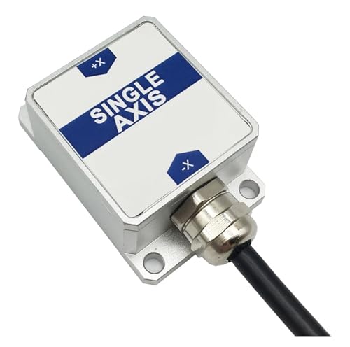 Bolisila BWK215S Bus Single Axis Inclinometer Tilt Angle Sensor with Accuracy 0.2 Resolution 0.02 Degree and CAN Output Position Sensor (Color : RS232 Modbus BWK217S)