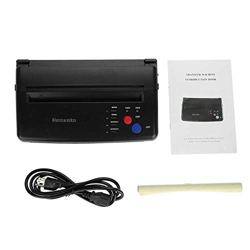 γπππ¬πππ« ππ«π¨π¦π¨ππ’π¨π§ ππ¨π§ππ‘γTattoo Transfer Stencil Machine, Thermal Tattoo Copier Printer for Temporary and Permanent Tattoos, with 10Pcs Tattoo Stencil Transfer Papers