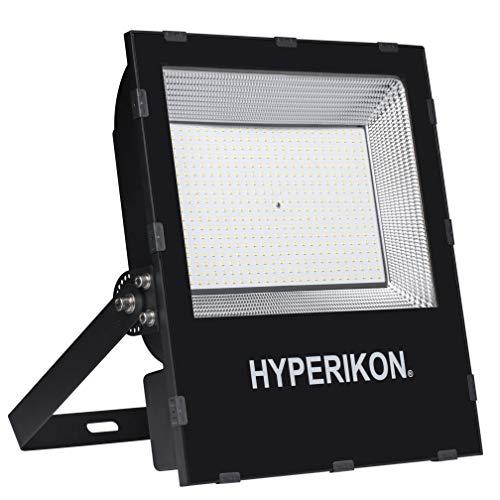 Hyperikon LED Flood Light, 240W (840 Watt HID HPS Replacement), Crystal White Super Bright Outdoor Lighting, IP65 Waterproof, UL, DLC