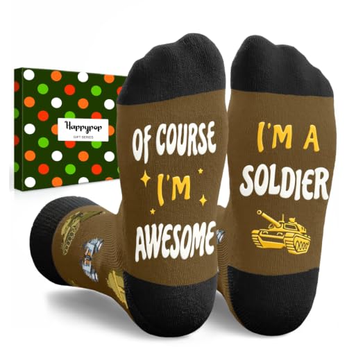 Military Gifts Socks Set for Army, Navy, Air Force