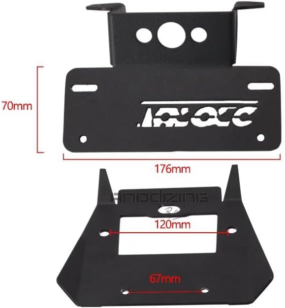 For Grom 125 For Grom125 For Msx125 For Msx 125 2017 2018 2019 Motorcycle Fender Eliminator License Plate Frame Bracket License Holder Plate Frame Number