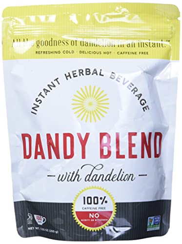 100 Cup Bag Of Original Dandy Blend Instant Herbal Beverage With Dandelion, 7.05 Oz. (200G) Bag #TOP5