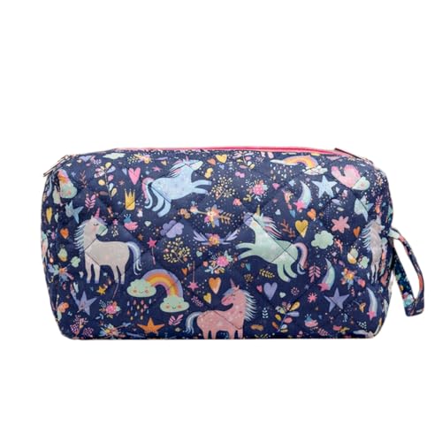 Image of Multipurpose Travel Organizer | All-in-One Compact Durable, Lightweight, Waterproof, Bag | Travel Friendly Pouch | Ideal for Stationary, Diaper, Medicines (Fairy Tale Print)