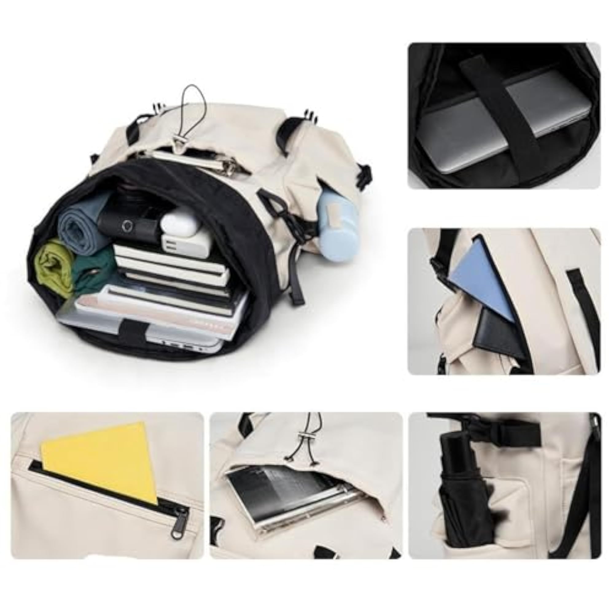 Drawstring Backpack Rucksack for Shopping & Outdoor Activities