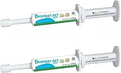 Combo 2x Probiotico Bioprat Pet Gln 14g Suplemento Alimentar Para Cães e Gatos