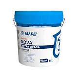 MAPEI Dursilite Nova Idropittura Murale Extra Opaca per Interni, Bianco, Lavabile, Alta Copertura, Traspirante, 14L