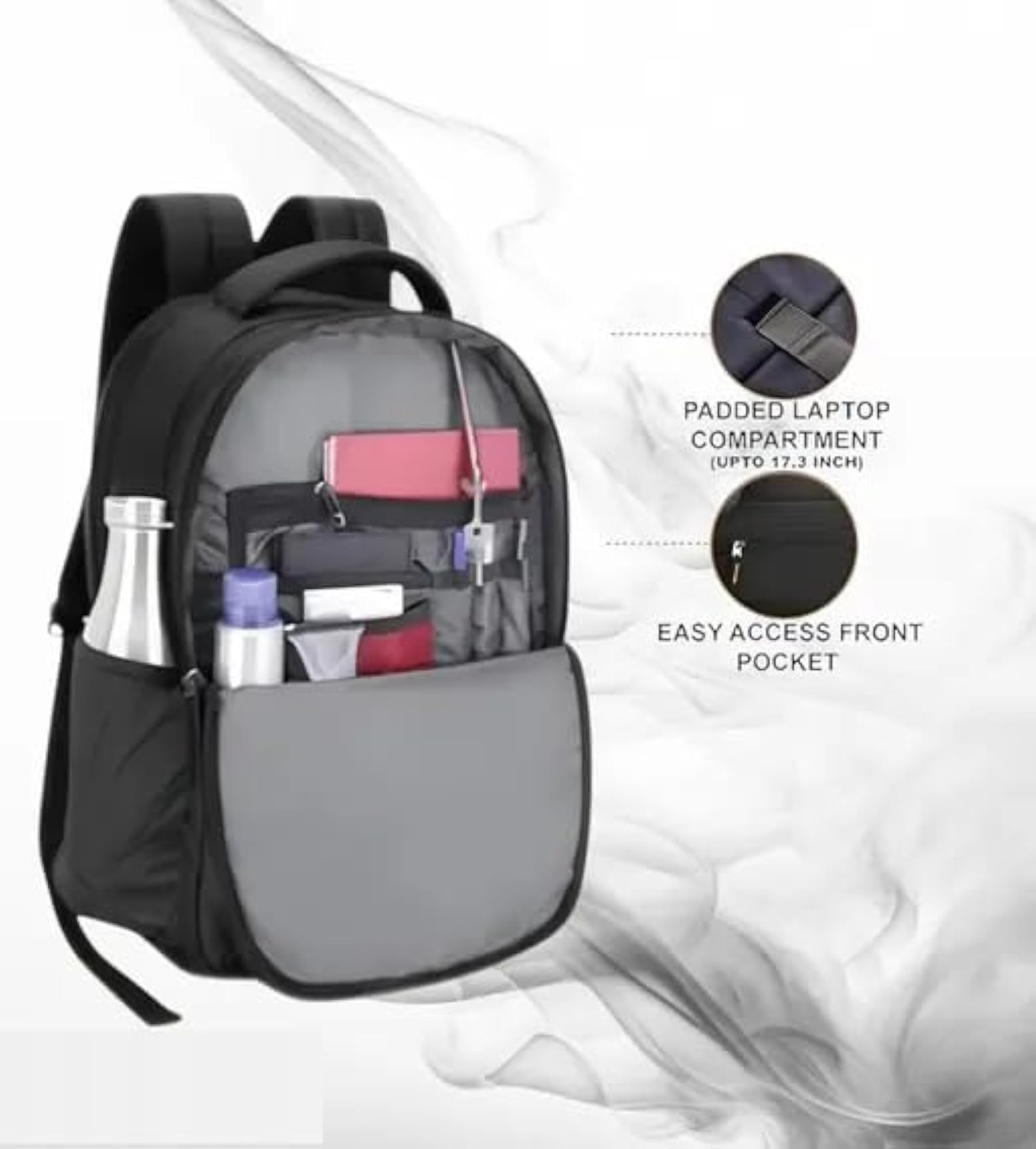 Laptop School Hacker Backpack with Hidden Pockets