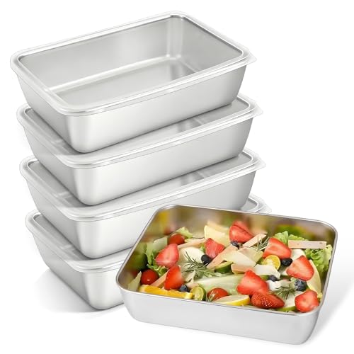 4 Stück Edelstahl Aufschnittboxen, Aufschnittbox Fresh,...