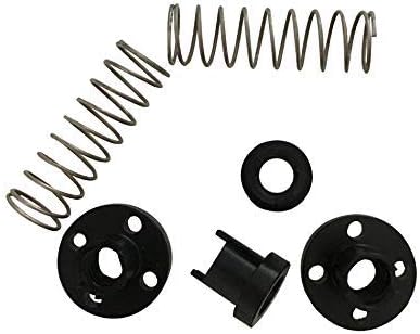 2-Pack 3D Printer TR8x4 T8 POM Anti Backlash Nuts for Pitch 2mm Lead 4mm Acme Threaded Rod Eliminate The Gap Spring DIY CNC Accessories (Pitch 2mm Lead 4mm)