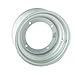 ITP Steel Wheel - 10x8 - 3+5 Offset - 4/110 - Silver , Bolt Pattern: 4/110, Rim Offset: 3+5, Wheel Rim Size: 10x8, Color: Silver, Position: Front/Rear 18R411