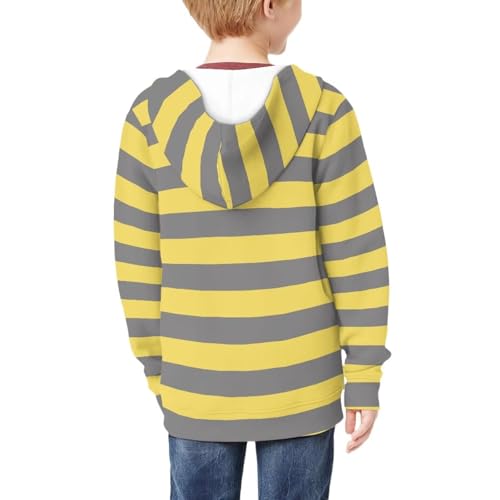 Agoviwo Funny Graphic Boys Zip up Hoodie Athletic Hoodies Workout Top Casual Comfy Hoodie Sweatshirt for 6-16 Years4