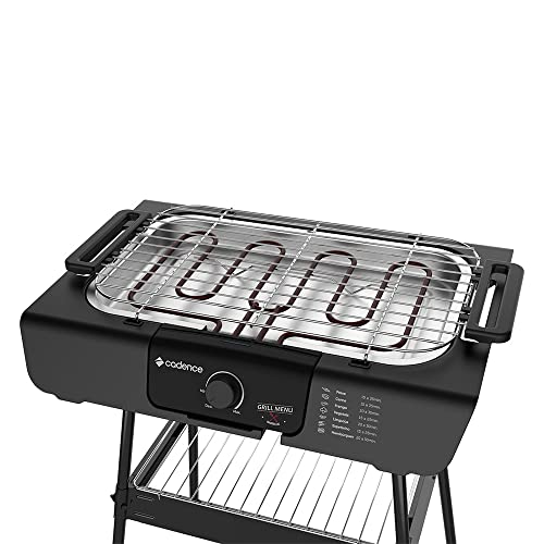 Churrasqueira Elétrica Grill Menu II, Preta, 220v, Candece