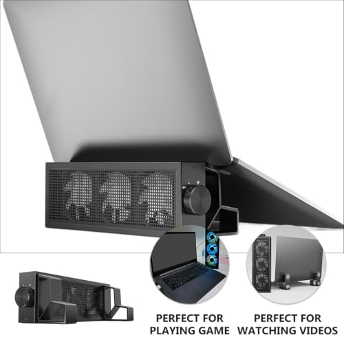 Base para Laptop con Cooler RGB y Ventiladores de Tres Velocidades miniatura 7