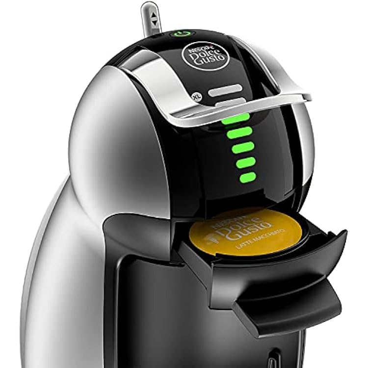 NESCAFE Dolce Gusto Coffee Machine, Genio 2, Espresso, Cappuccino and Latte Pod Machine, Silver