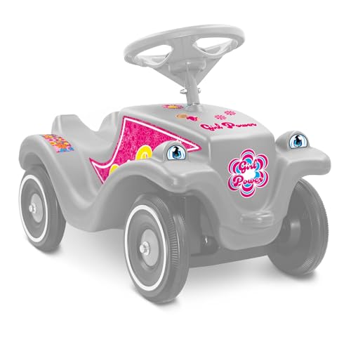 Finest Folia Aufkleber Set kompatibel mit Big Bobby Car Classic Sticker für Kinderfahrzeug Rutschauto Spielauto Design Folie für Mädchen Jungen R194 (22 Girl Power)