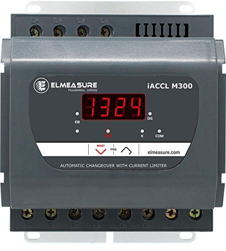 See full amazon price history chart for Elmeasure 63A Three Phase ACCL (Automatic Phase Changeover with Current Limiter) Grey Colour Without Communication Elmeasure 63A Three Phase ACCL (Automatic Phase Changeover with Current Limiter) Grey Colour Without Communication (B08HZHCRX4) Amazon Price History, Amazon Price Tracker