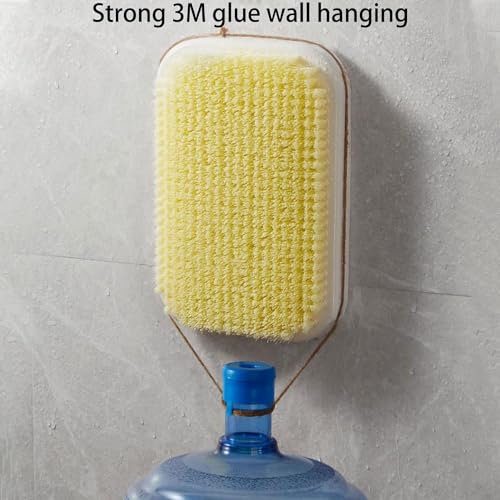 XUEQI Épurateur de Dos Mural, pour Douche, Brosse Bain Boue Frottant Le Accrochée au Mur, Exfoliation et Amélioration La Santé Peau, Convient aux Hommes Femmes – vue 7
