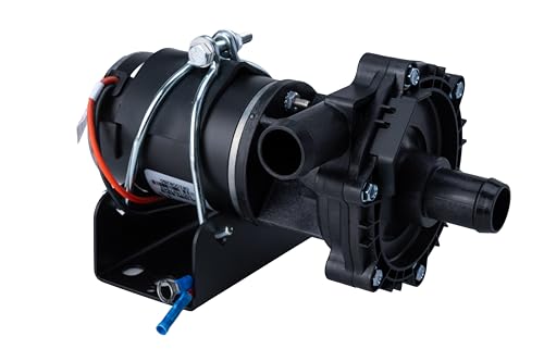 Bergstrom 1001487642 Auxiliary Coolant Booster Pump (12V) | Fits Peterbilt & Kenworth Sleeper Bunk Heater | Replaces Paccar 1211012, Red Dot 73R5562 & Bergstrom 10001487642 | Heater Water Pump