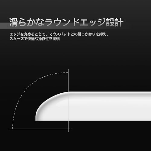 KIBU Gear 貼り替えマウスソール 大容量 高純度PTFE ラウンドエッジ加工 ゲーミングマウス フィート プロ仕様 交換用 消耗品 （G PRO X S2/ X2(Speed,4セット))